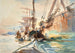 bådaflossning - John Singer Sargent — visning af kunstværket