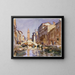 Canal venetian - John Singer Sargent — indrammet kunstværk på væggen