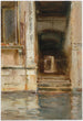 Passage venedig - John Singer Sargent — visning af kunstværket