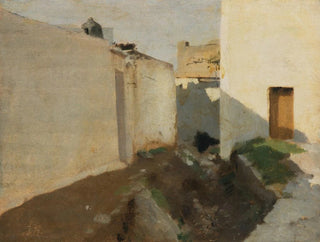 John Singer Sargent - White Walls in Sunlight Morocco.webp