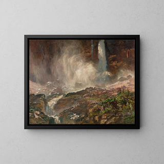 Chutes Yoho - John Singer Sargent — indrammet kunstværk på væggen