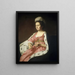 Abigail Smith Babcock Mme Adam Babcock - John Singleton Copley — indrammet kunstværk på væggen