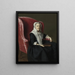 Anna Dummer Powell - John Singleton Copley — indrammet kunstværk på væggen