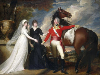Colonel William Fitch og hans søstre Sarah og Ann Fitch - John Singleton Copley — visning af kunstværket