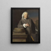 Epes Sargent - John Singleton Copley — indrammet kunstværk på væggen
