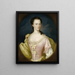Jane Browne - John Singleton Copley — indrammet kunstværk på væggen
