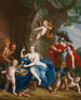 Mars, Venus og Vulcan maleri, Vulcains smedje - John Singleton Copley — visning af kunstværket
