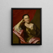 Mme John Scollay, Mercy Greenleaf - John Singleton Copley — indrammet kunstværk på væggen