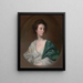 Mme Robert Hyde - John Singleton Copley — indrammet kunstværk på væggen