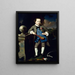 Portrait af en dreng - John Singleton Copley — indrammet kunstværk på væggen