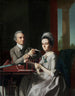Portrait af M. og Mme Thomas Mifflin - John Singleton Copley — visning af kunstværket