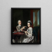 Portrait af M. og Mme Thomas Mifflin - John Singleton Copley — indrammet kunstværk på væggen