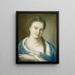 Portrait af Mme Gawen Brown - John Singleton Copley — indrammet kunstværk på væggen