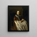 Portrait af Mme Paul Richard - John Singleton Copley — indrammet kunstværk på væggen