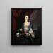 Sarah Sherburne Langdon - John Singleton Copley — indrammet kunstværk på væggen