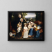 La familie Copley - John Singleton Copley — indrammet kunstværk på væggen