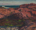 Eftermiddag ved Red Rocks - John Sloan — visning af kunstværket