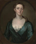Portrait af kvinde Judith Colman Bulfinch - John Smibert — visning af kunstværket