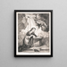 La salutation de la Vierge par l'ange Gabriel - John Smith — indrammet kunstværk på væggen
