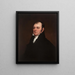 Barthélemy Schaets - John Trumbull — indrammet kunstværk på væggen