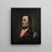 Generalbrigade Maleri Ebenezer Huntington - John Trumbull — indrammet kunstværk på væggen
