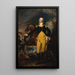 George Washington før slaget ved Trenton - John Trumbull — indrammet kunstværk på væggen