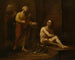 J'étais en prison og I kom til mig Matthæus 25:36 - John Trumbull — visning af kunstværket