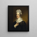 Portrait af Mme John Trumbull - John Trumbull — indrammet kunstværk på væggen