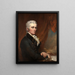 Selvportræt - John Trumbull — indrammet kunstværk på væggen