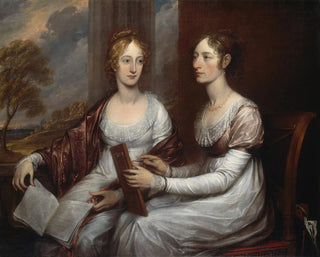 Mary og Hannah Murray - John Trumbull — visning af kunstværket
