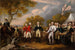 La reddition du général Burgoyne à Saratoga le 16 octobre - John Trumbull — visning af kunstværket