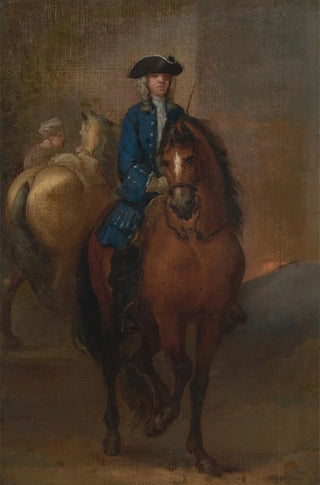 John Vanderbank - Young Gentleman Riding a Schooled Horse.webp