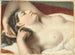 Studie for Ariane sovende på øen Naxos - John Vanderlyn — visning af kunstværket