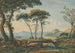 Vue lointaine af Harlech-slottet og Snowdon i det fjerne, nord i Wales - John Varley — visning af kunstværket