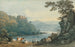 Château de Berry Pomeroy Devon - John Varley — visning af kunstværket