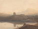 Lac de Llanberis med Dolbadarn-slottet - John Varley — visning af kunstværket