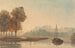La Tamise à Windsor - John Varley — visning af kunstværket