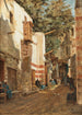 Rue du Sharouri i Kairo - John Varley den Yngre — visning af kunstværket