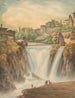 Chutes de Tivoli - John Warwick Smith — visning af kunstværket