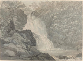 Chutes de Mawddach nær Dolgelly - John Webber — visning af kunstværket