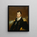 Commodore Oliver Hazard Perry - John Wesley Jarvis — indrammet kunstværk på væggen