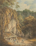 Carrière d'ardoise à Widecombe, Devon - John White Abbott — visning af kunstværket