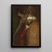 Et solstråle - John White Alexander — indrammet kunstværk på væggen