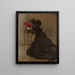 Bol i bronze - John White Alexander — indrammet kunstværk på væggen