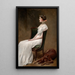 Mademoiselle Dorothy Quincy Roosevelt - John White Alexander — indrammet kunstværk på væggen