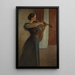 Portrait af Kathleen Cowan - John White Alexander — indrammet kunstværk på væggen
