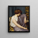 Briséis - John William Godward — indrammet kunstværk på væggen
