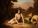Giotto tegner efter naturen - John William Godward — visning af kunstværket