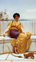 Oisiveté - John William Godward — visning af kunstværket