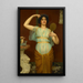 Ione - John William Godward — indrammet kunstværk på væggen